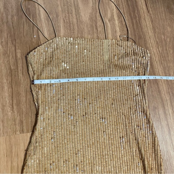 RETROFETE Champagne Mini Dress - Picture 10 of 13